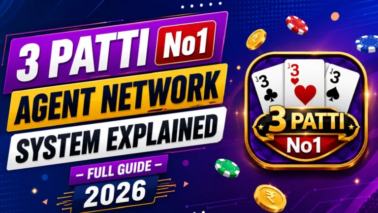 3 Patti No1 Agent Network System